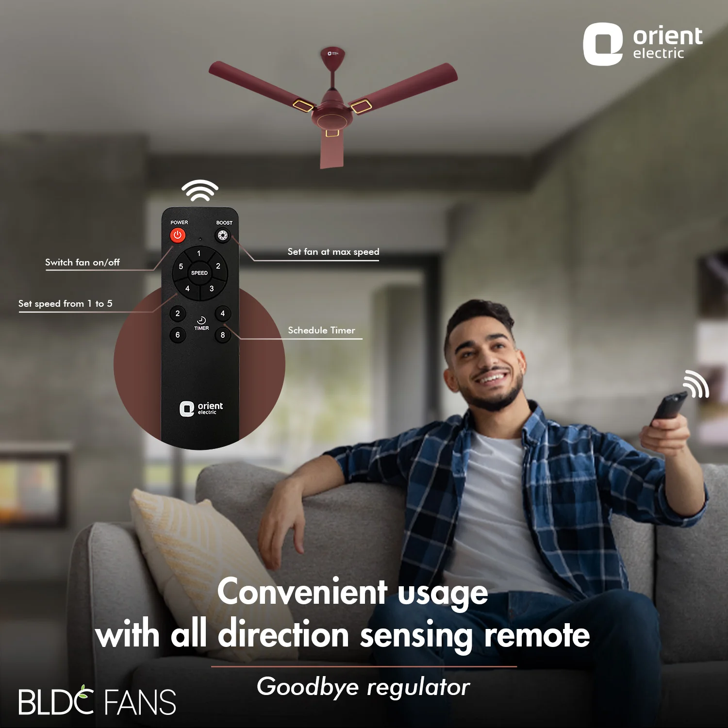 I-Falcon Deco BLDC Ceiling Fan - Image 21