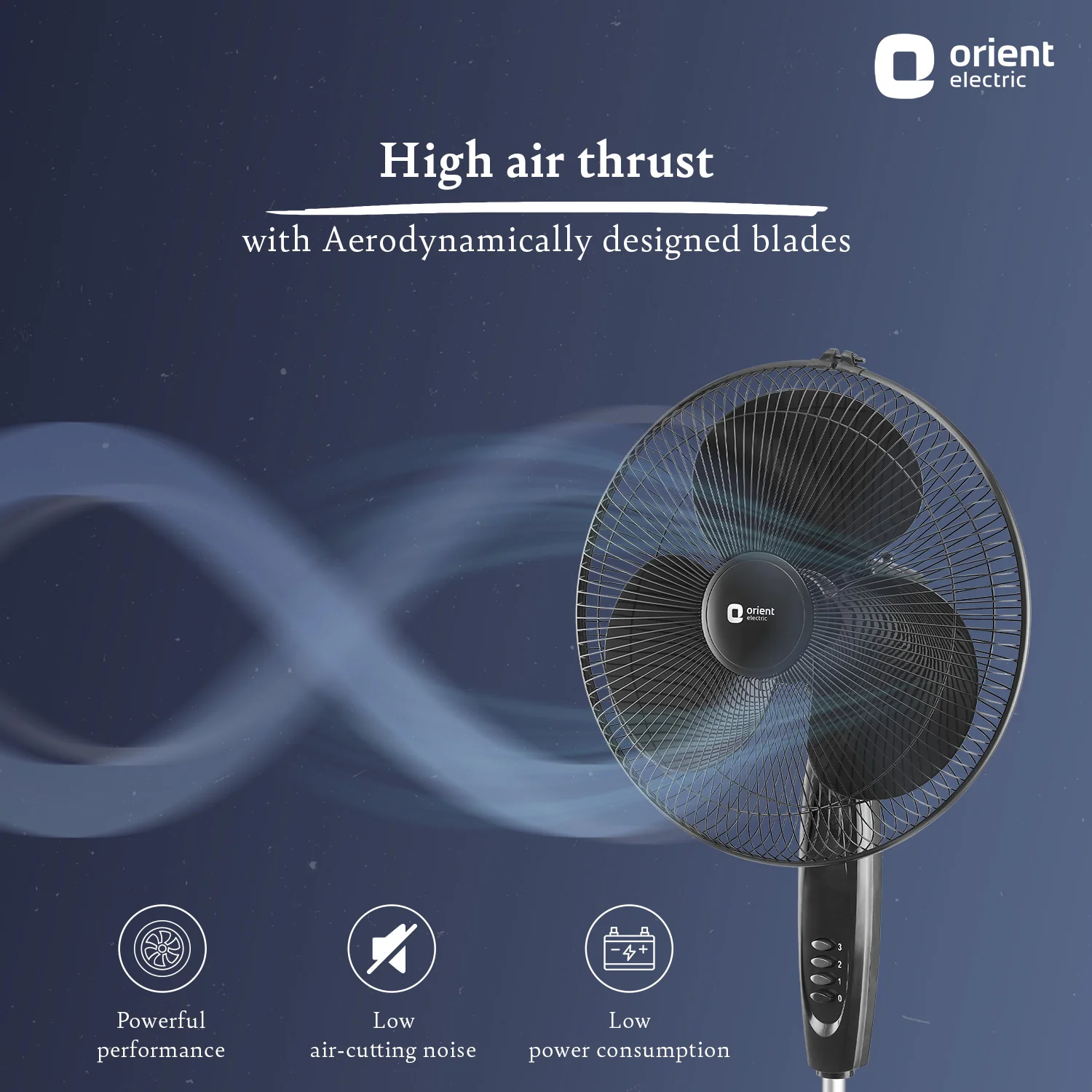 400MM Stand 82 High Speed Pedestal Fan - Image 16