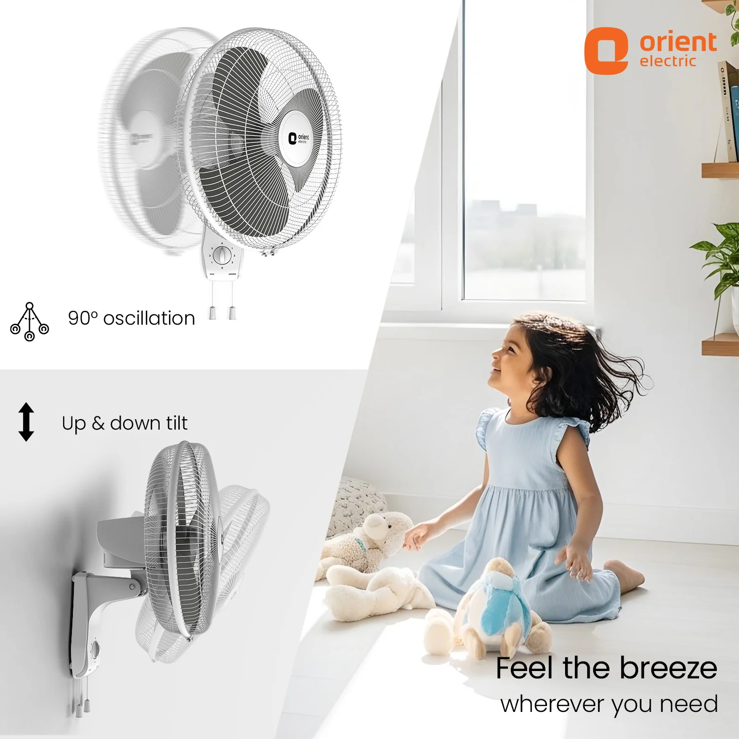 400MM Wall 47 3-in-1 High Speed Wall Fan | Ideal for Large Area | - Image 11