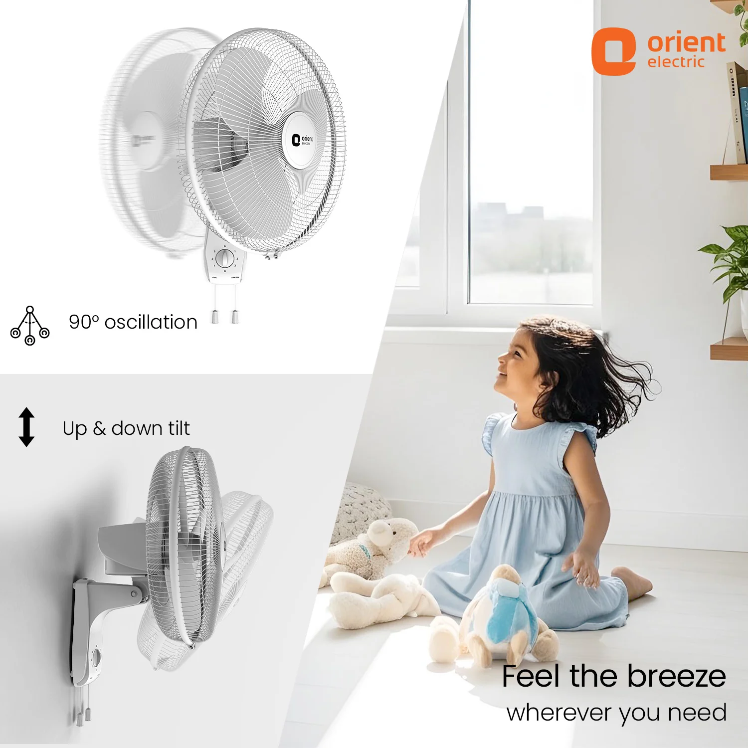 400MM Wall 47 3-in-1 High Speed Wall Fan | Ideal for Large Area | - Image 18