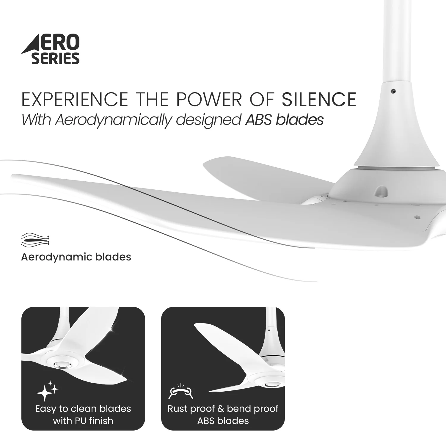 Aeroquiet Baby Premium Ceiling Fan | 2 Year-Warranty - Image 7
