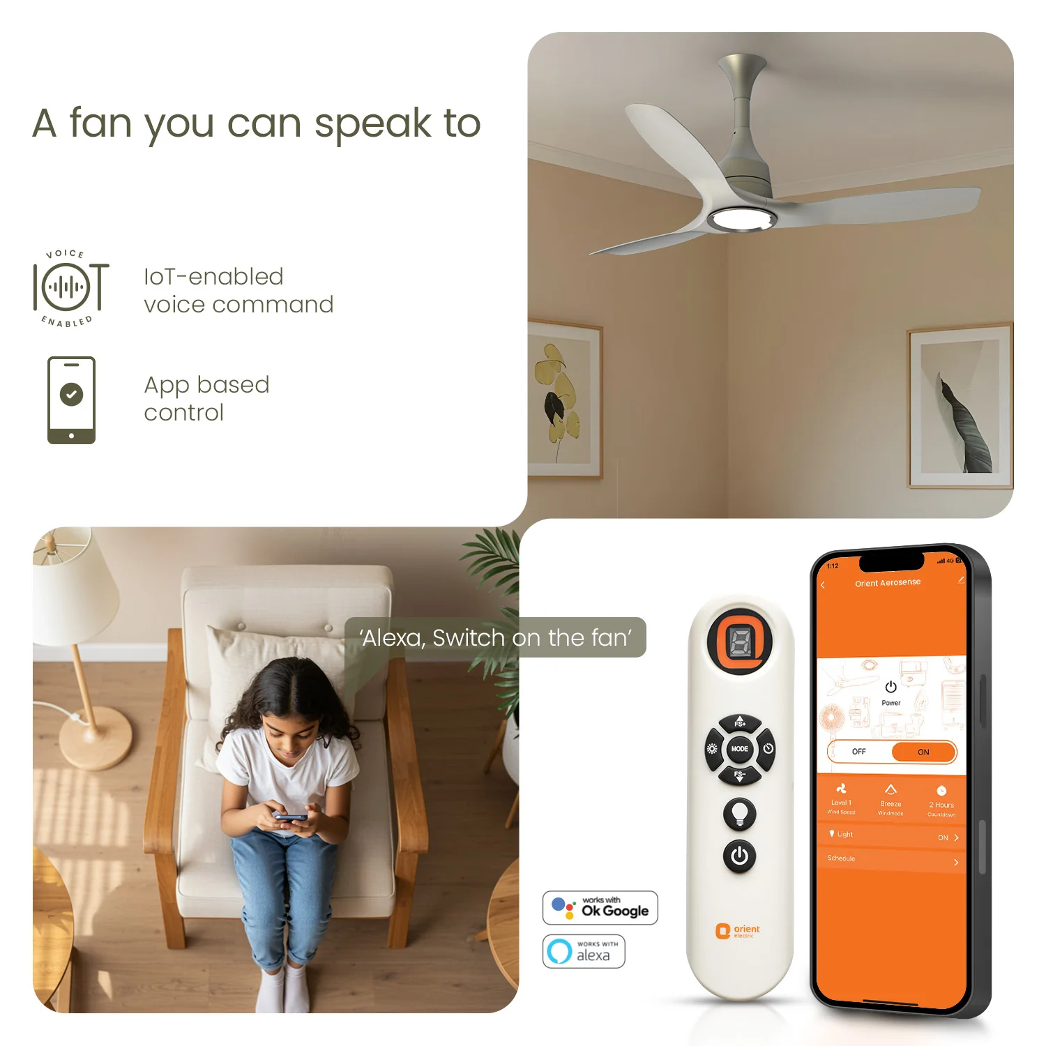 Aerosense Smart BLDC Ceiling Fan | 5 Year Warranty - Image 14