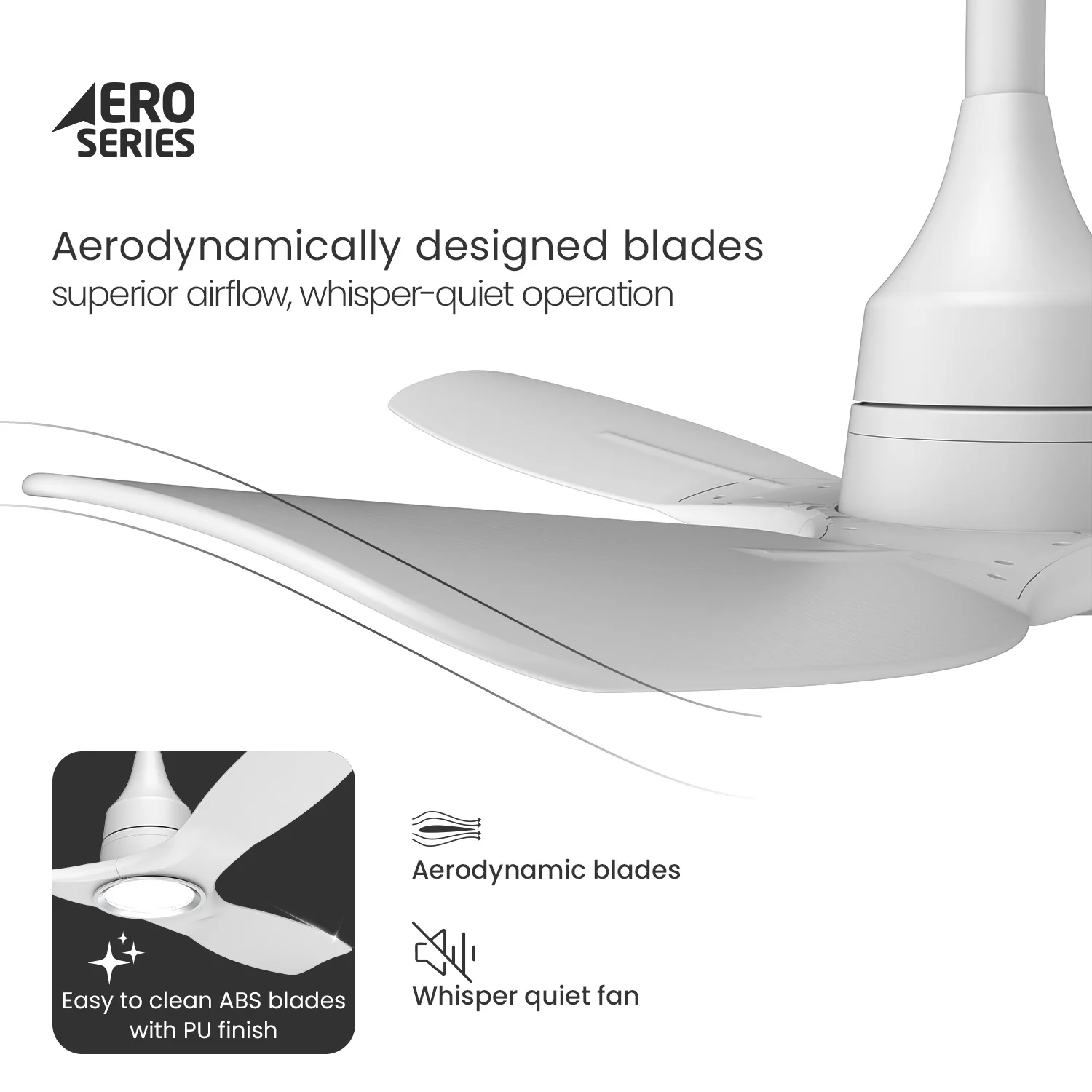Aerosense Smart BLDC Ceiling Fan | 5 Year Warranty - Image 3
