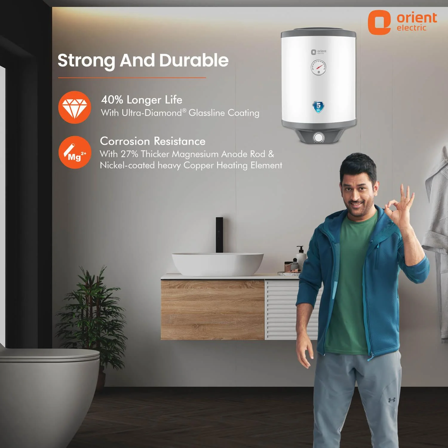 Aquanaut Water Heater (Geyser) | 5-Star Rated | Free Installation | Temperature Indicator | High-Rise Compatible - Image 11