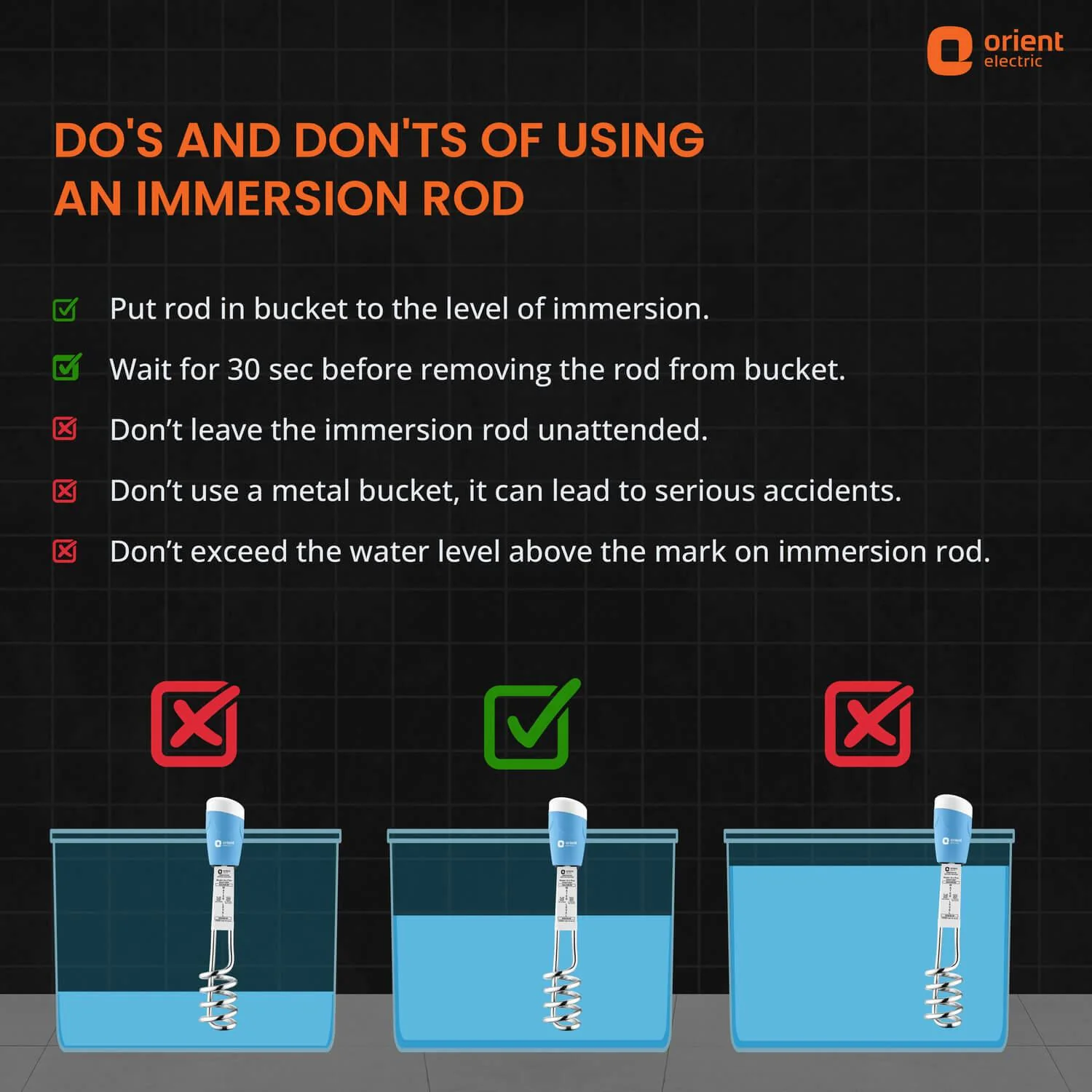 Arc Plus 1500W Immersion Rod Water Heater - Image 5