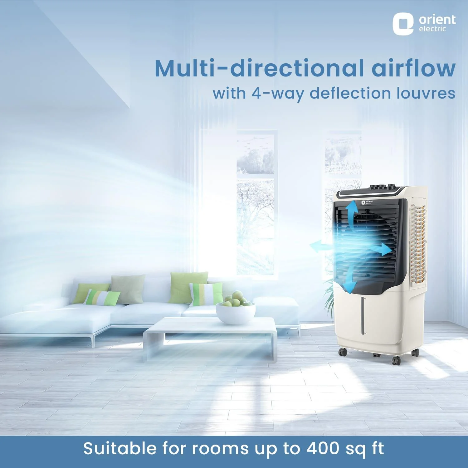 Avante Desert Air Cooler with Honeycomb Pads - Image 7