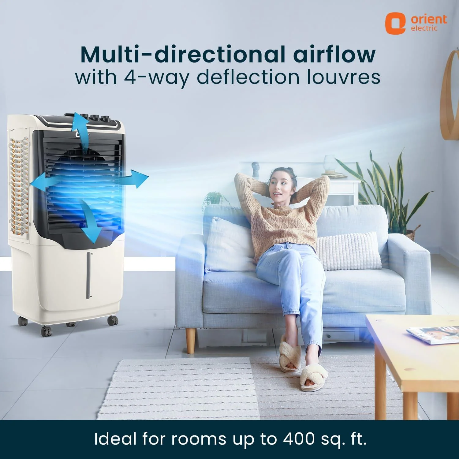Avante Desert Air Cooler with Honeycomb Pads - Image 8