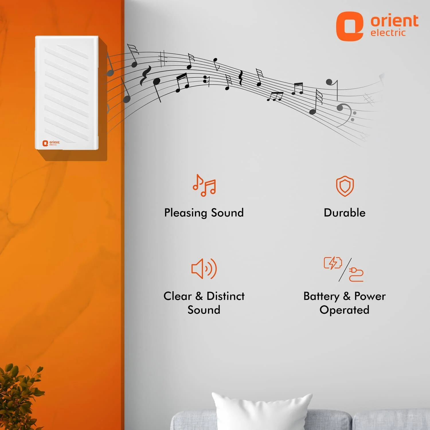 Choirs Wireless Door Bell for Home - Image 2