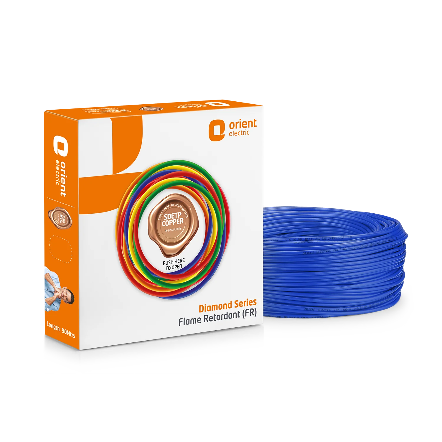 DIAMOND SERIES 90 Meter 1100W Flame Retardant Wire - Image 3