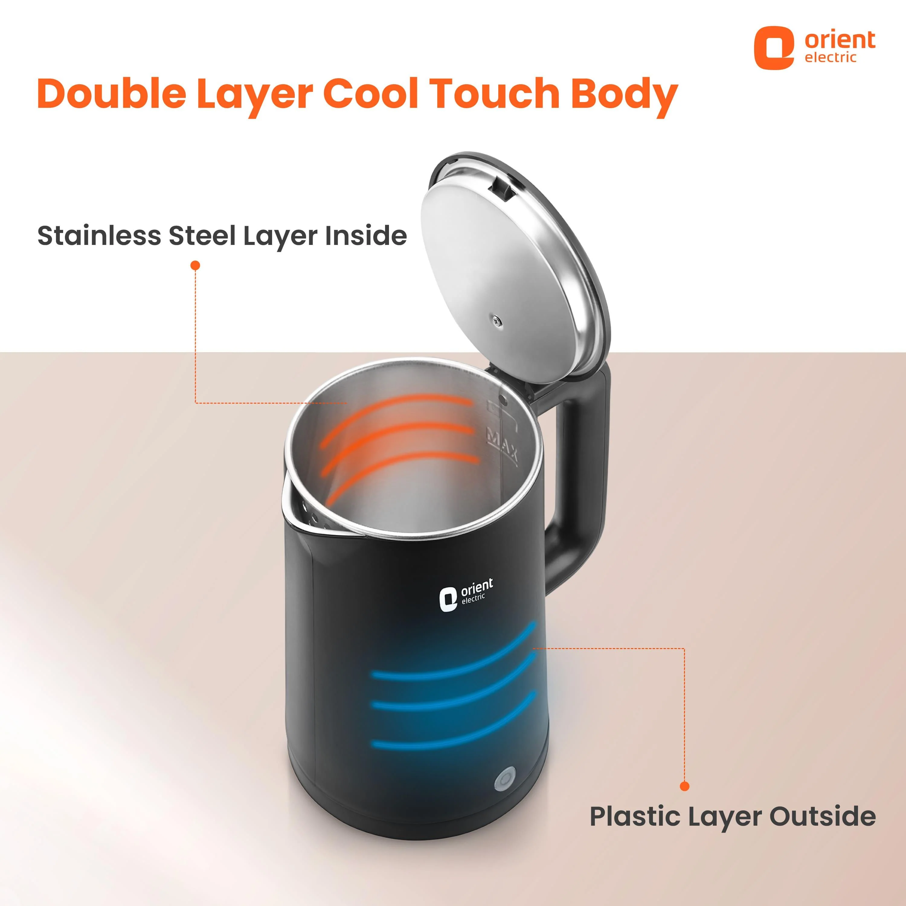 Durahot Electric Kettle | 1.5L | 1500W | 1-Year Warranty - Image 3