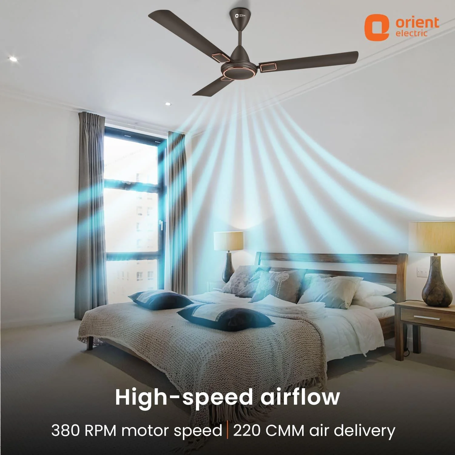 Falcon Deco High Speed Ceiling Fan | 2-Year Quality Warranty - Image 4