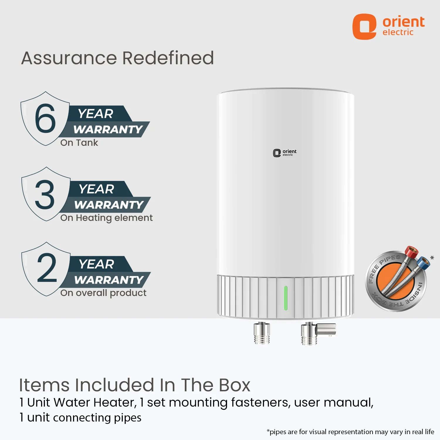 Instaflo 3L Instant Water Heater (Geyser) | Suitable for Low & Mid Rise Buildings | 6 Years Tank Warranty - Image 6