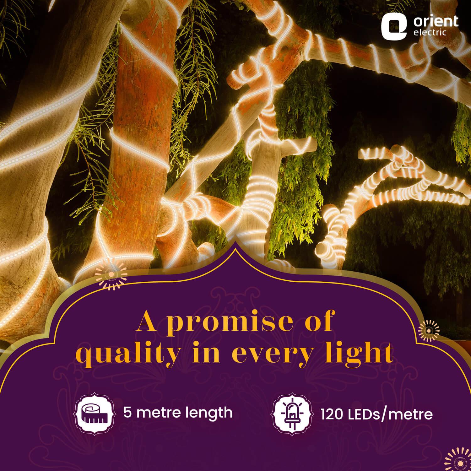 JoyLite 5-meter 120 LED Rope Strip Profile Light - Image 13