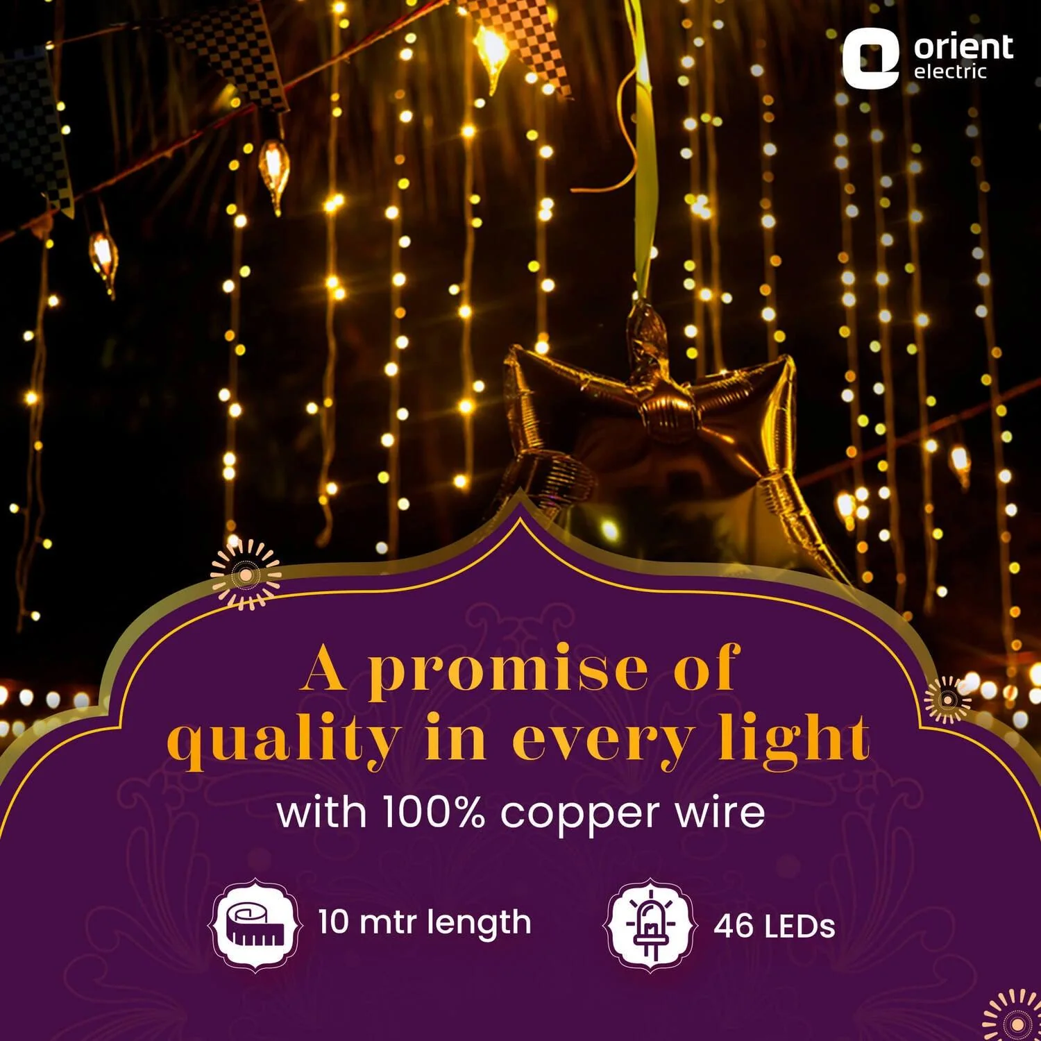 Joylite Rosary 10M LED String Light for Home Decoration - Image 29