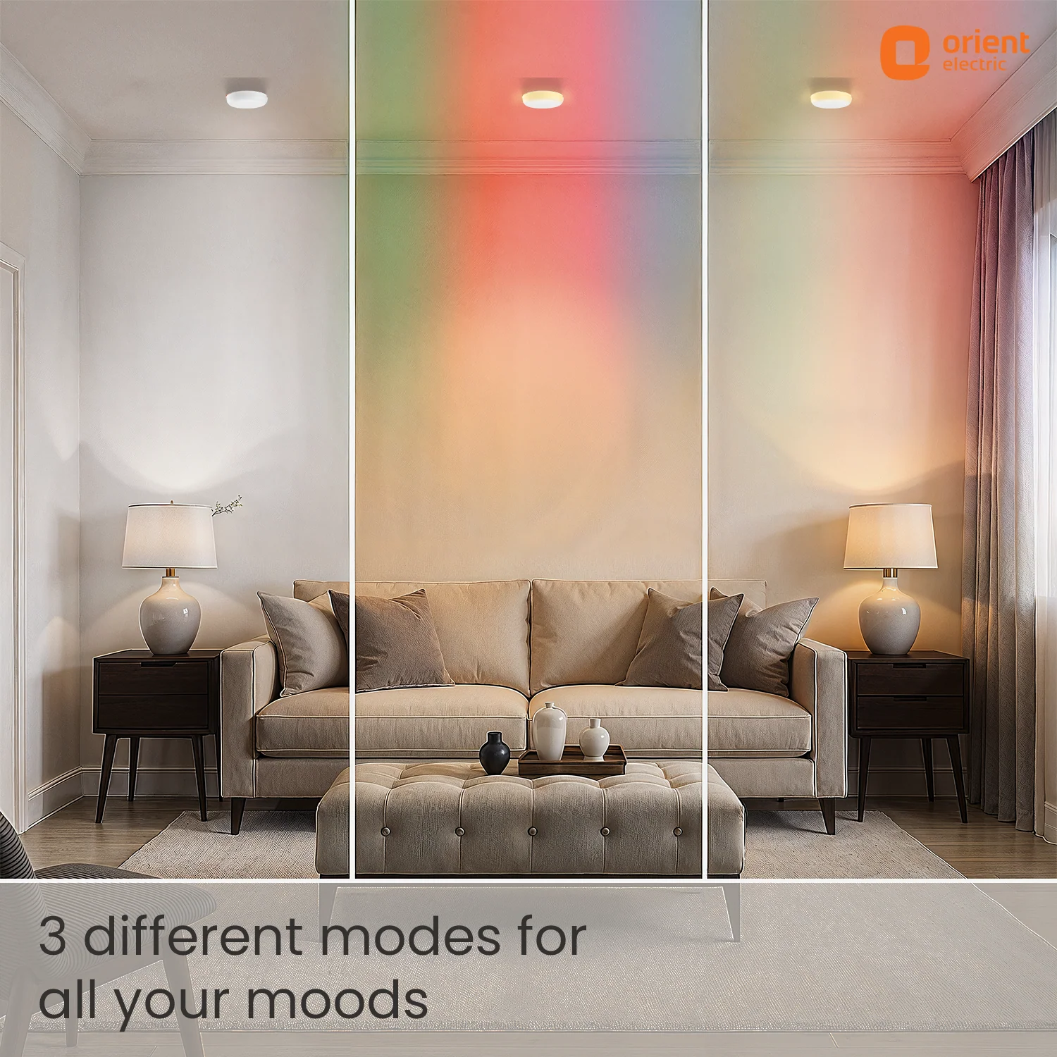 LED Rainbow Recess Panel (Round) - Image 11