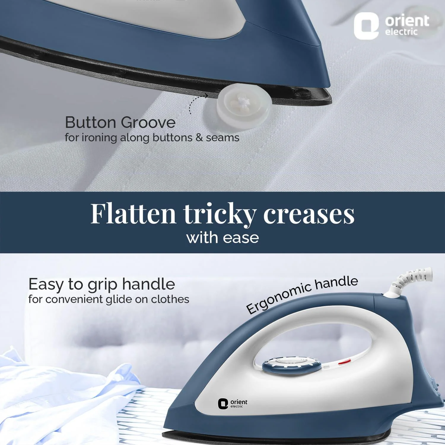 Lyvi Non Stick Heavy Weight Dry Iron - Image 5