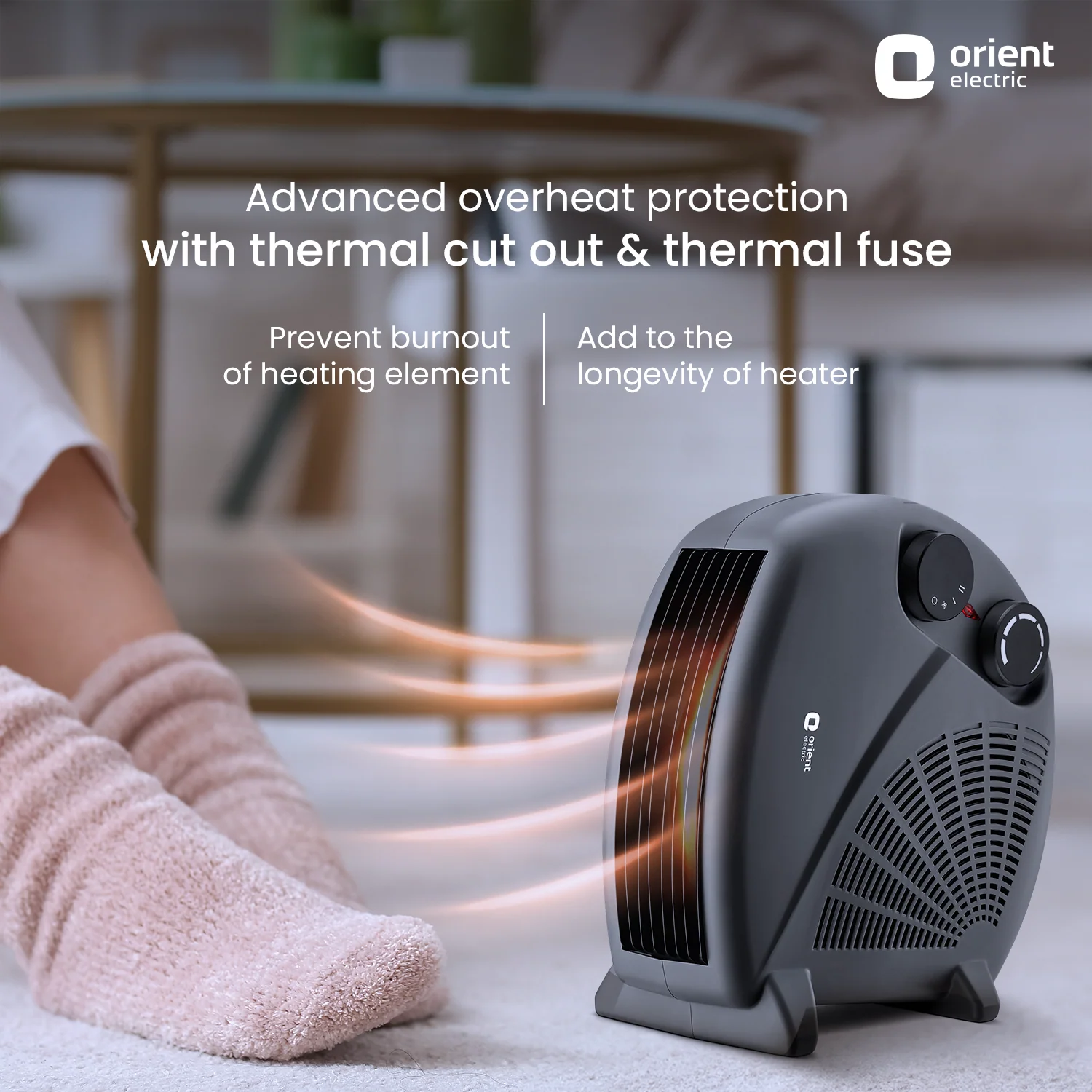 New Areva Portable Room Heater for Home - Image 3