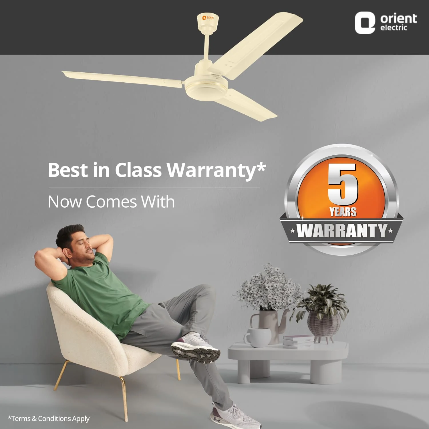 New Breeze High Speed Small Ceiling Fan | 5-Year Warranty - Image 12