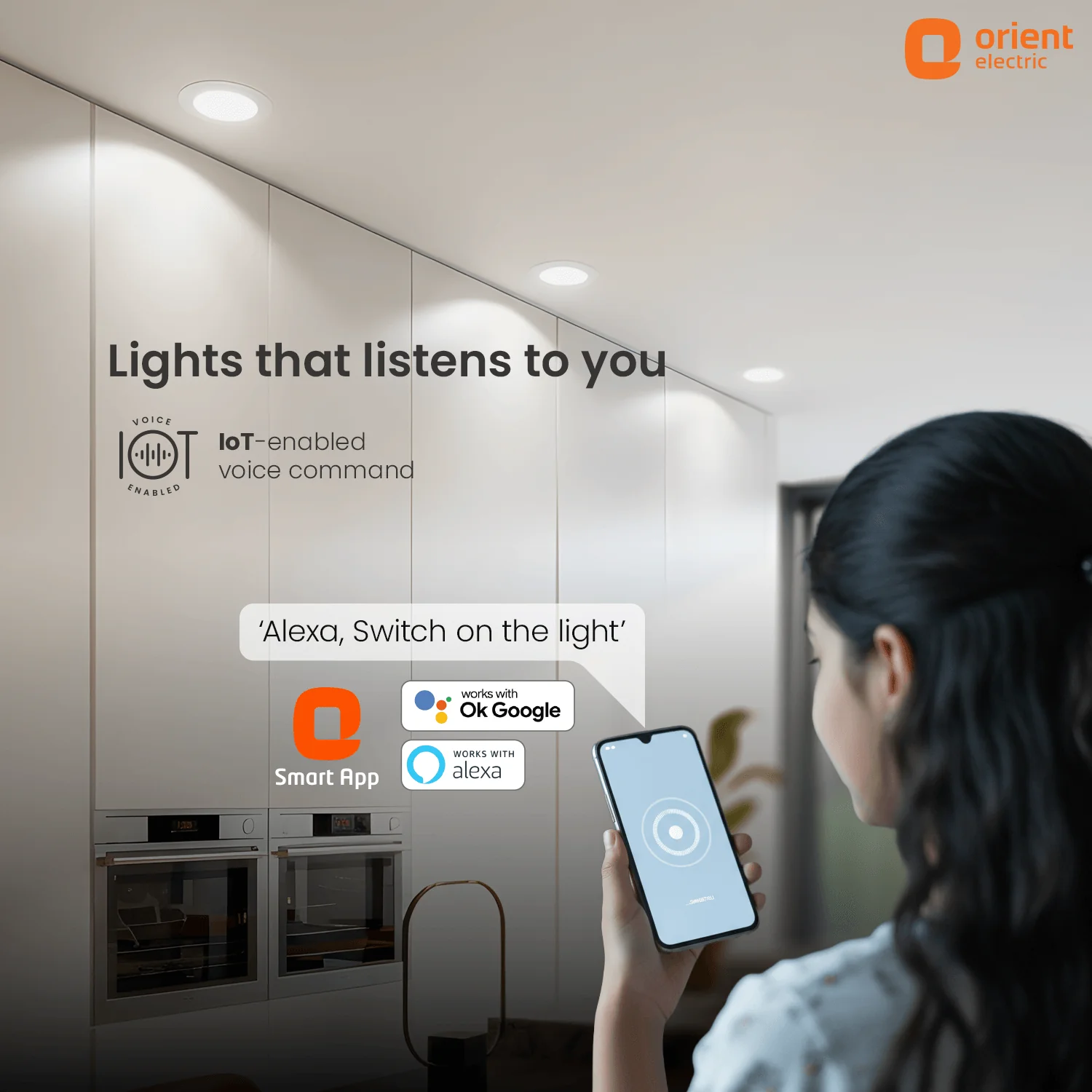 Orismart LED Panel Tunable White Light Round - Image 3