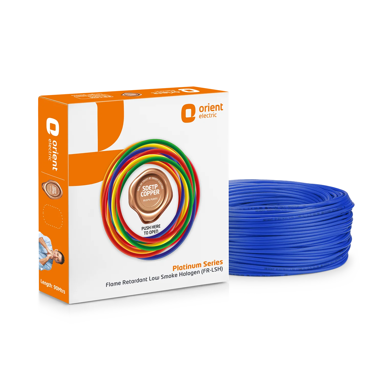 PLATINUM SERIES 90 Meter Flame Retardant Low Smoke Halogen Wire - Image 3