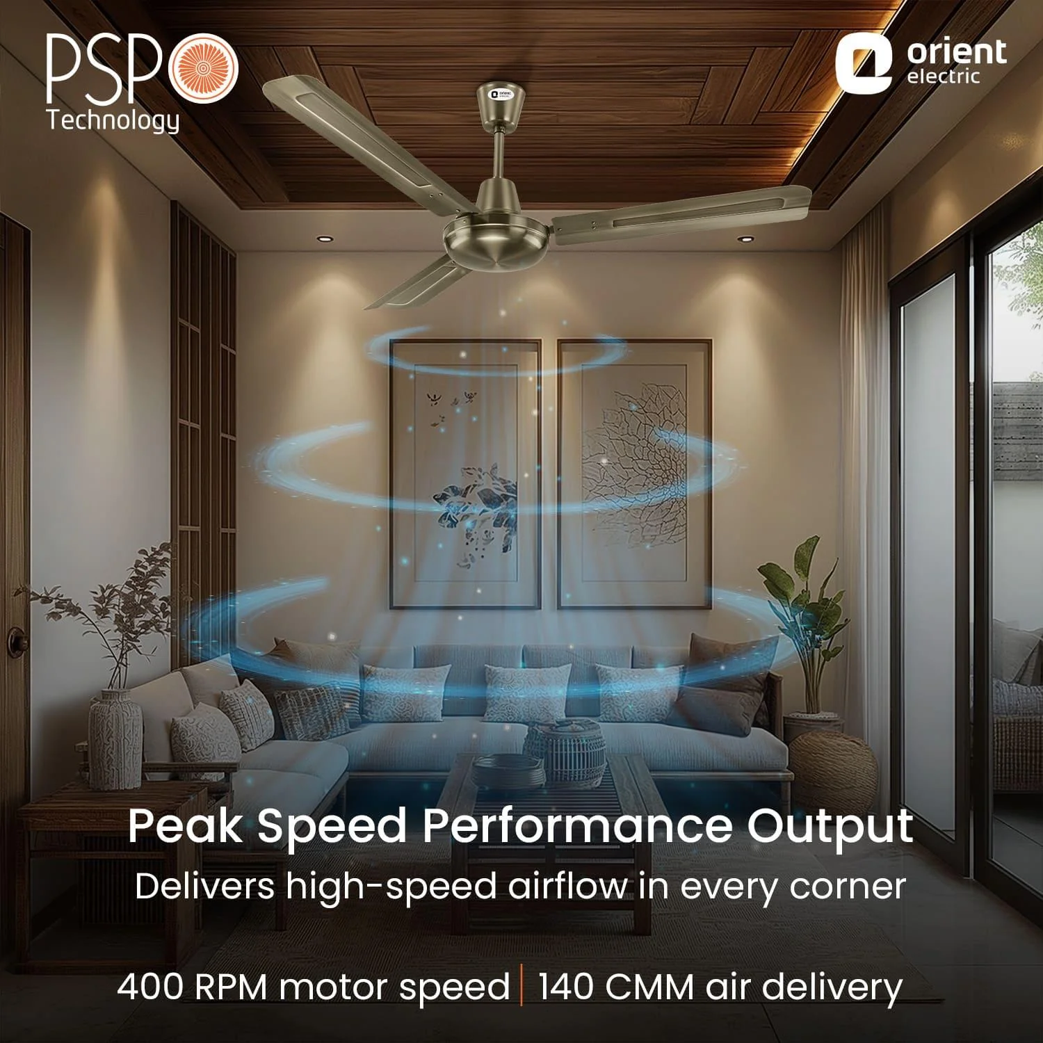 Quasar Ceiling Fan | 2-Year Warranty - Image 4