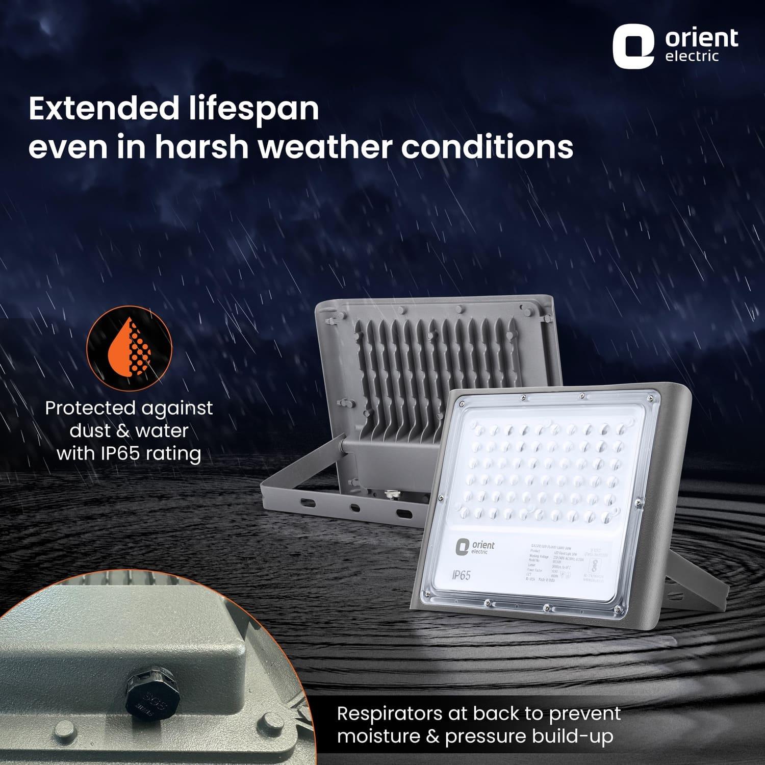 Razor LED Flood Light | IP-65 Weather Resistant | High Voltage Protection | 1-Year Warranty - Image 3