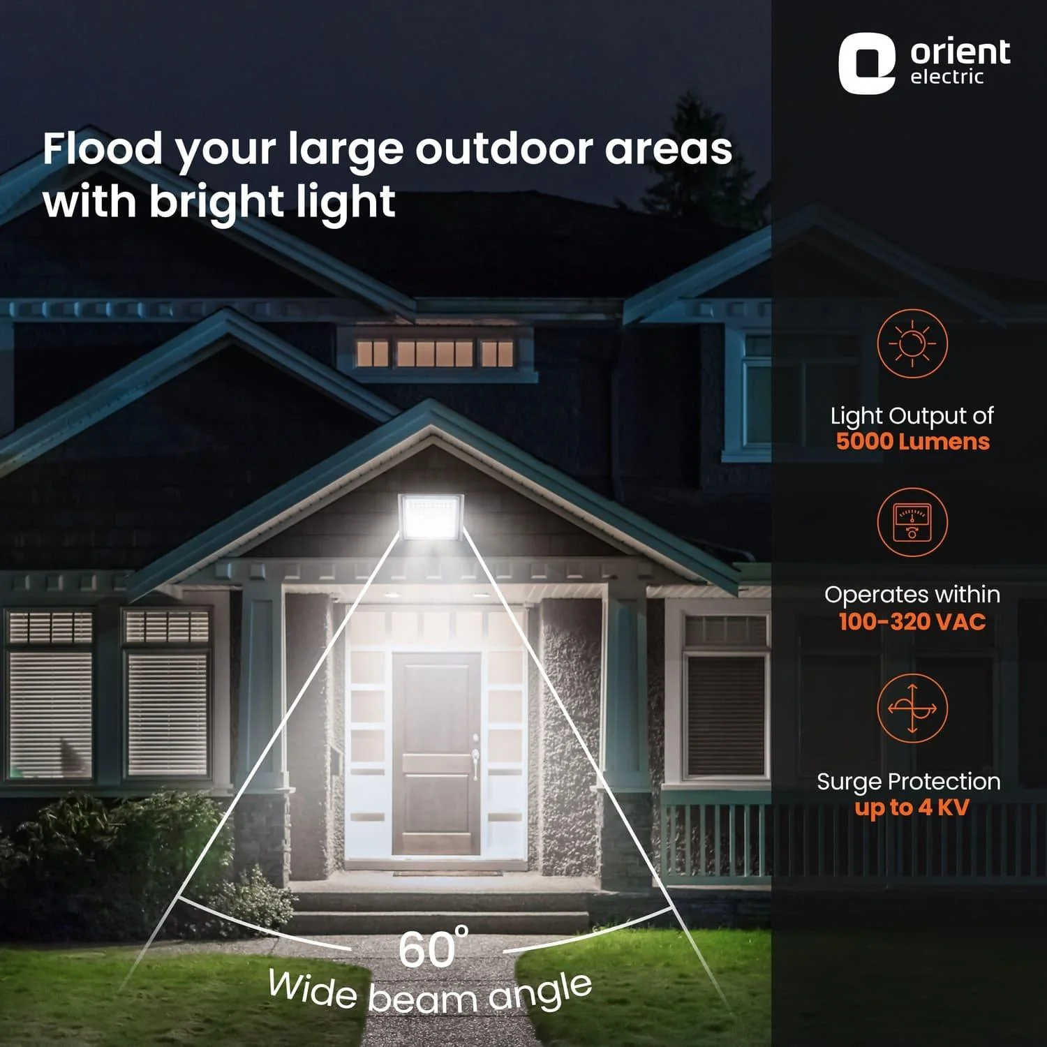 Razor LED Flood Light | IP-65 Weather Resistant | High Voltage Protection | 1-Year Warranty - Image 7