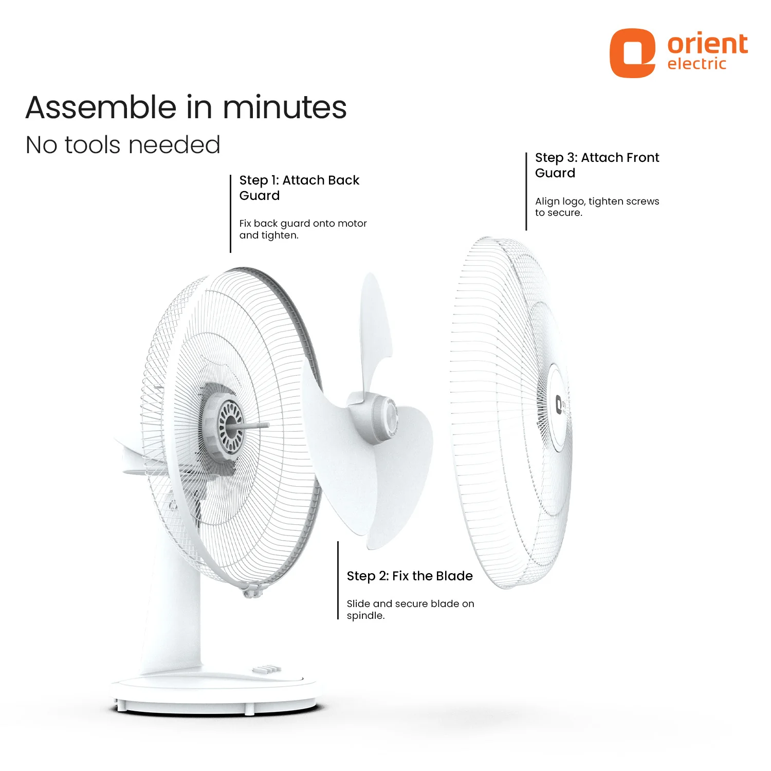 Table 27 Neo 400MM 3-in-1 Table Fan - Image 7