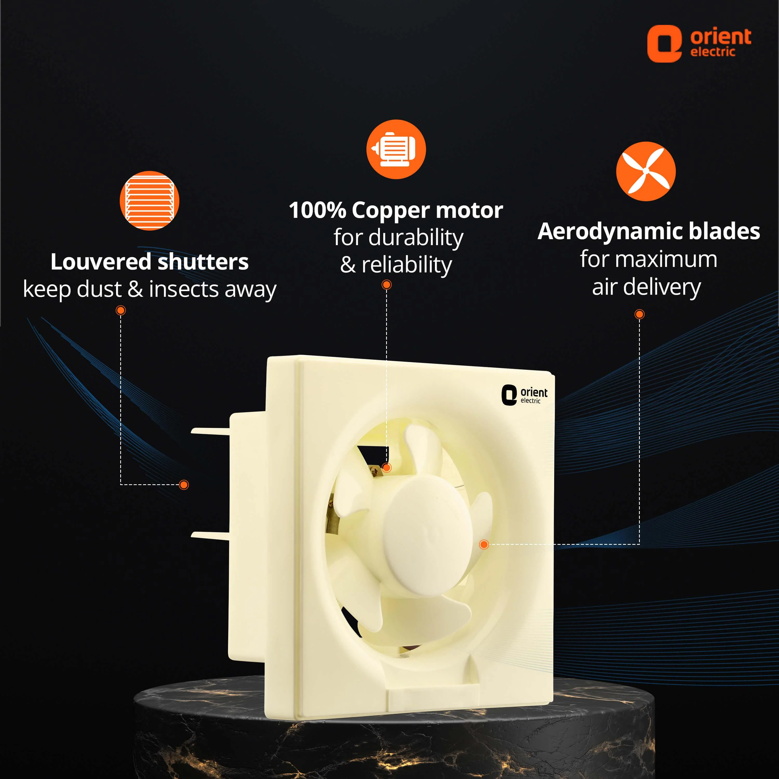 Ventilator DX 150mm (5.90 inch) Small Exhaust Fan for Bathroom - Image 3