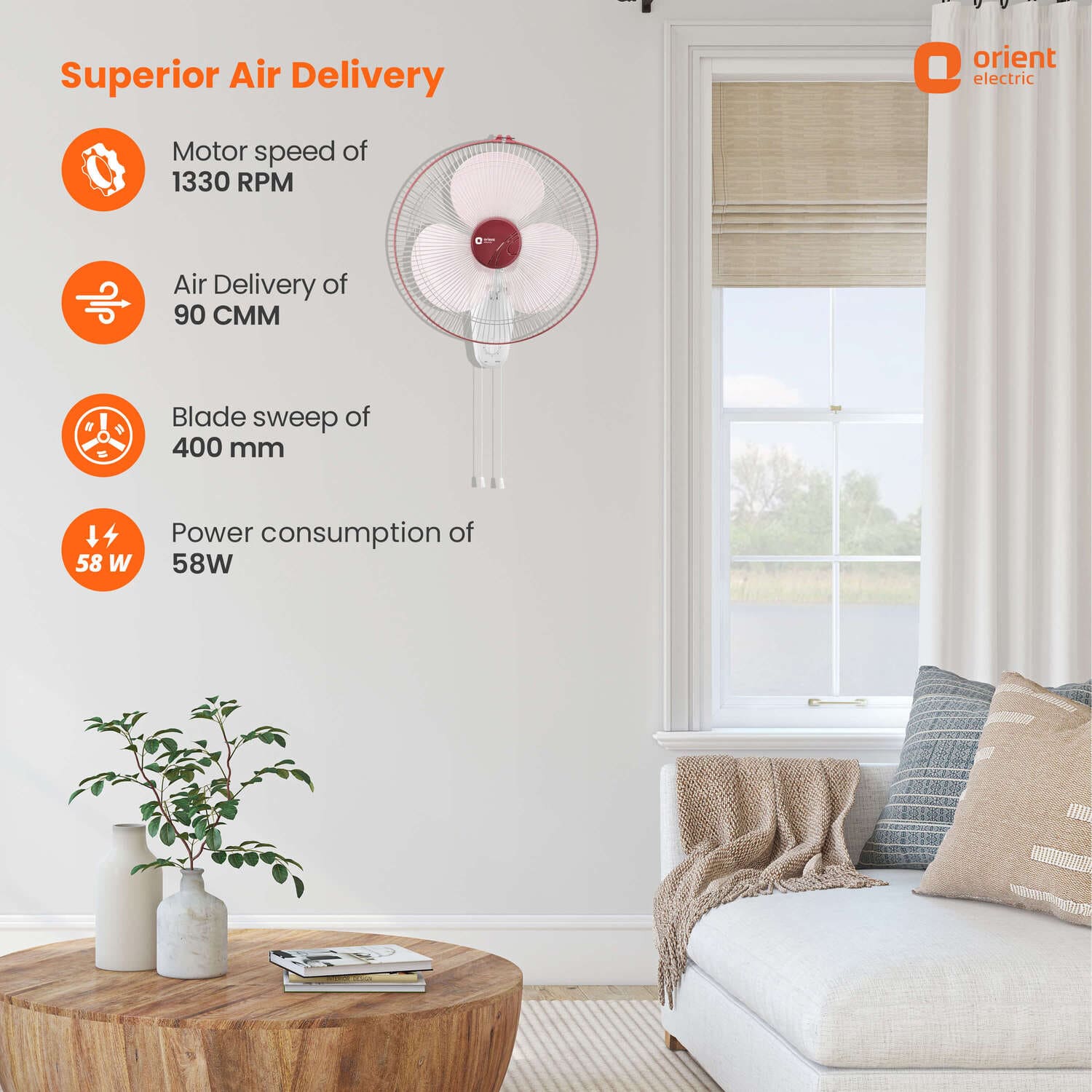 Wall 44 with CTX Technology Silent Wall Fan - Image 11