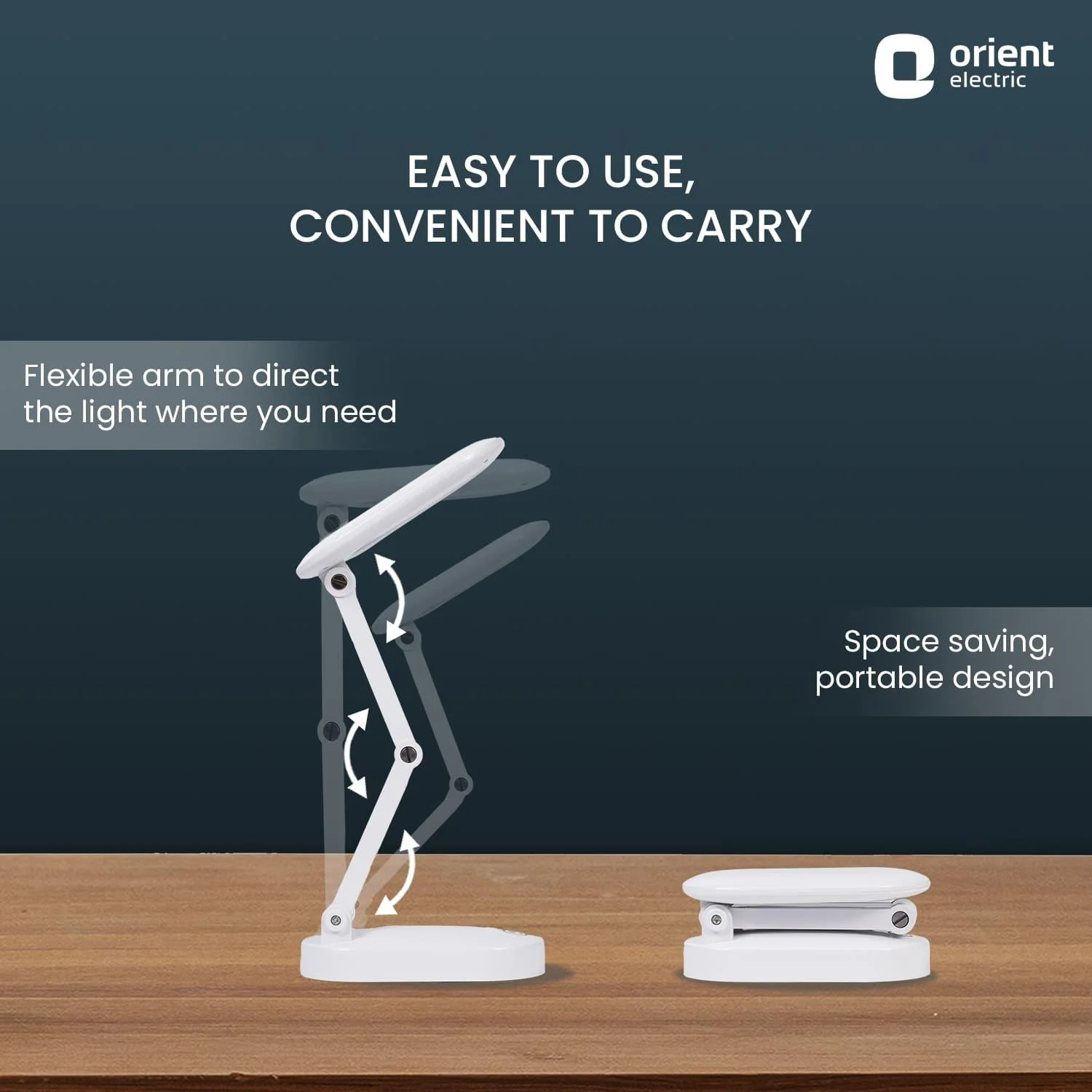 Wave Rechargeable LED Desk Lamp - Image 5